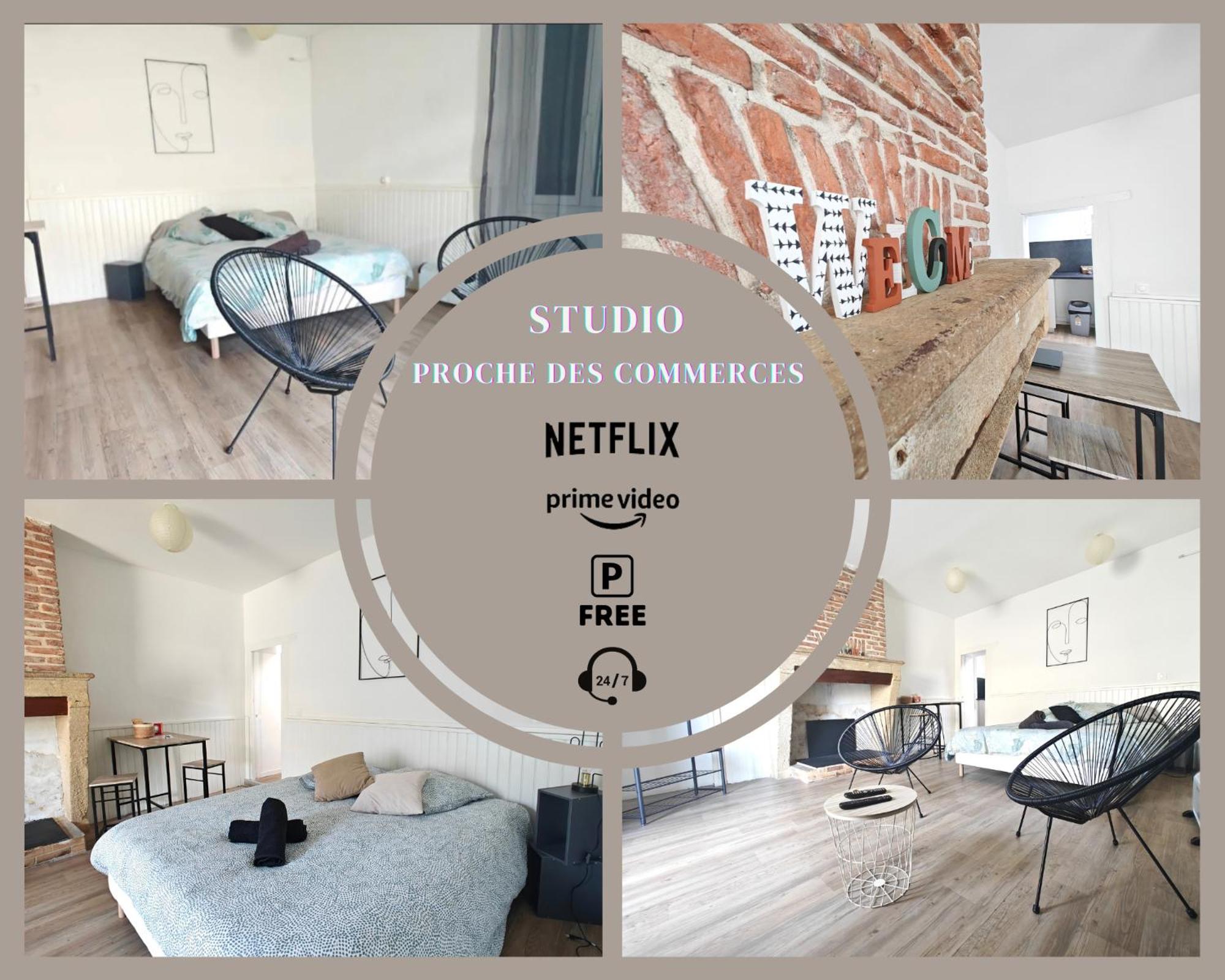 Studio Entier Proche Des Commerces - 1 A 2 Pers - Langon  Ngoại thất bức ảnh